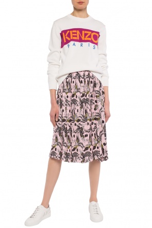 Patterned skirt with pleats, zdjęcie 2 Patterned skirt with pleats od Kenzo